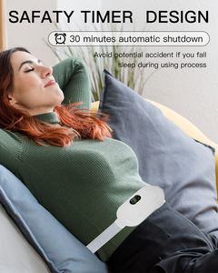 Xách tay Hiển thị kỹ thuật số không dây kinh nguyệt sưởi ấm Pad nhanh chóng sưởi ấm massage thời gian eo bọc vành đai phụ nữ kinh nguyệt giảm đau - Product Image 5