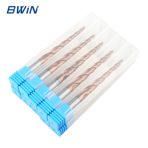 Ferramentas de torno <span class=keywords><strong>CNC</strong></span> para fresadoras, broca de máquina roteadora <span class=keywords><strong>CNC</strong></span> espiral, broca de carbeto para fresa plana, 4 mm 6 mm