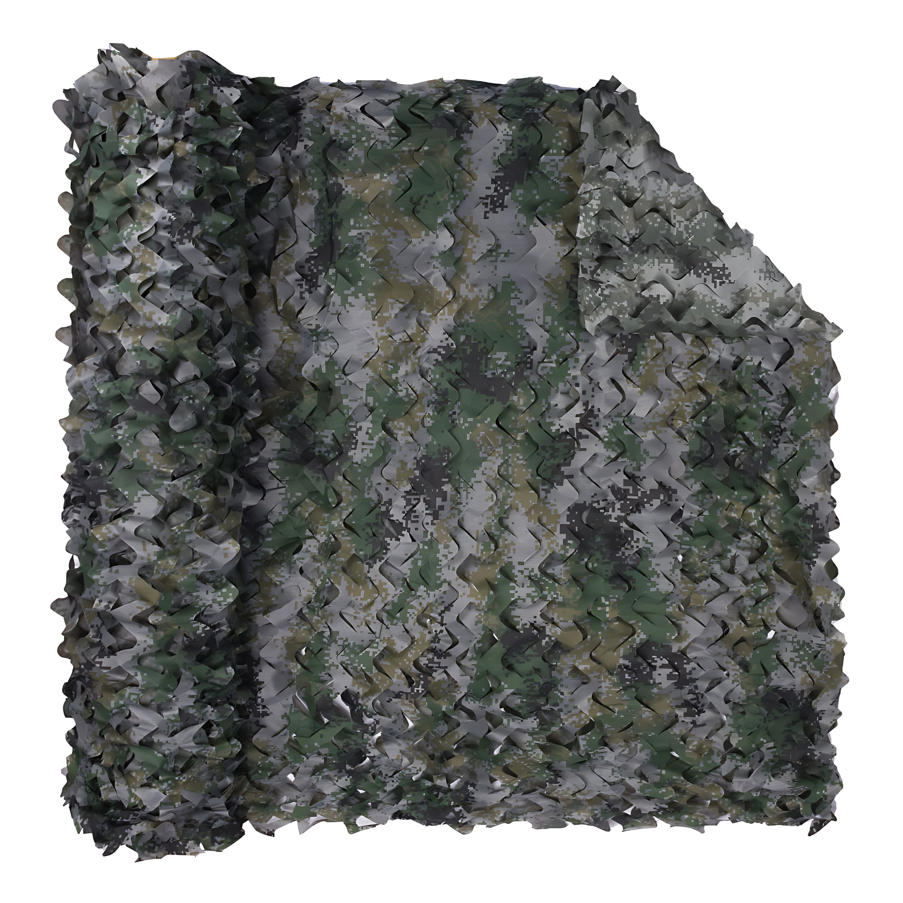 Digital Gray-Green Camouflage