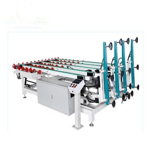 Macchina di scarico del vetro di caricamento automatico orizzontale astuto di risparmio di lavoro per l'impianto di lavorazione del vetro - Product Image 1