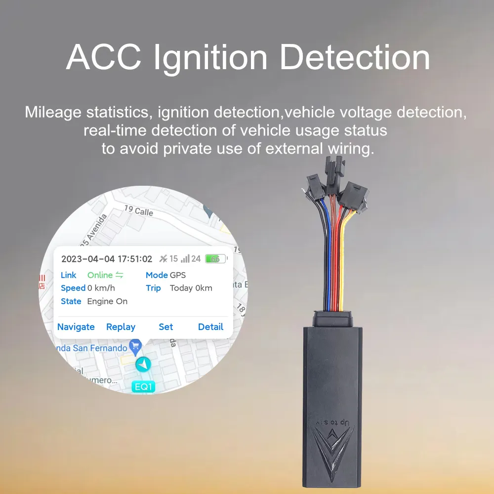 Fahrzeugortungsgerät Echtzeit-Fernbedienungsmotor-Abschaltgerät Auto-Trackinggerät Rastreador Motorrad-GPS-Tracker