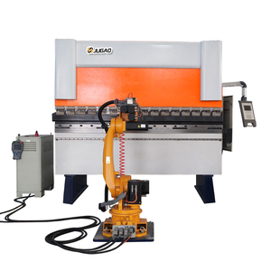 JUGAO Hydraulic Bending <strong>Machine</strong> ESA530 135t/3200mm Automatic <strong>Robot</strong> <strong>Loading</strong> <strong>Unloading</strong> Sheet Metal Press Brake