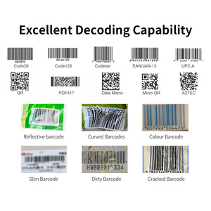 JINGXIN ha letto il codice riflettente del supermercato 2D lettore di codici a barre Desktop Omni - Product Image 2