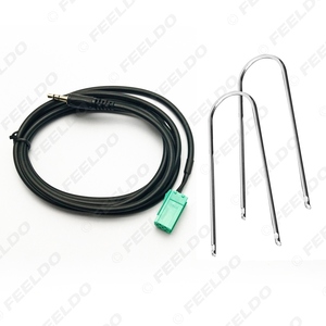 Aux-In อินพุตอะแดปเตอร์3.5มม. และวิทยุพร้อมปุ่มถอดสำหรับ Renault/Clio/Megane/Laguna สำหรับ MP3/IPod/iPhone - Product Image 5