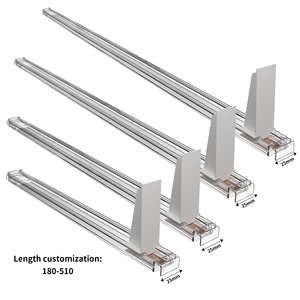 <strong>Shelf</strong> <strong>Pusher</strong> <strong>System</strong> Custom Width Adjustable Guide Rail Supermarket Store Cigarettes <strong>Pusher</strong>
