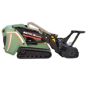 Minicargador de motor diésel con accesorios de horquilla de palé, brazo telescópico de carga nominal de 2,5 T, minicargador de pista a la venta - Product Image 5