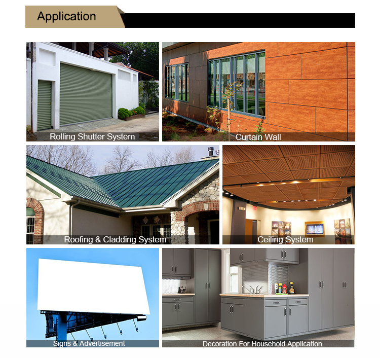 1xxx series wall cladding color coated aluminum coil