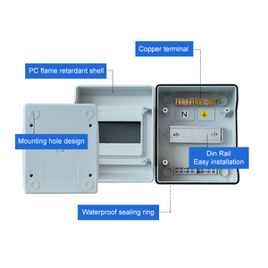ZCEBOX China Lieferant Oem Wasserdichter Power PC Verteiler kasten Tragbare Verteiler einheit Db Box Factory