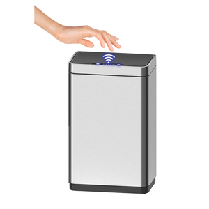 <strong>Java</strong> Stainless Steel Electric Touchless Induction Automatic Garbage Rubbish Waste Bin <strong>Sensor</strong> Dustbin Smart Trash Can - Product Image 2
