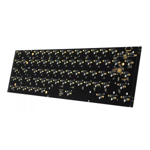 Pcb maker-Teclado mecánico, Pcb para teclado mecánico personalizado tipo C, intercambio en caliente 60% 80% WKL Qmk Via 3 Pin 5 Pin inalámbrico - Product Image 4