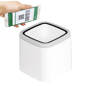 Plataforma de supermercado Alipay Wechat Caja de pago lector de código Qr 2d Cmos escáner de código de barras de escritorio - Product Image 2