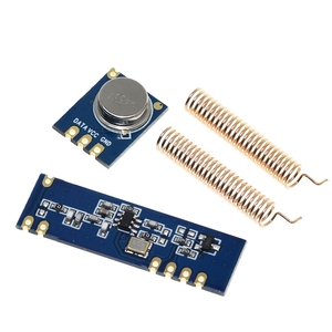 TZT 433MHz 100 Meter Funkmodul-Kit ASK-Sender STX882 ASK-Empfänger SRX882 2-teilige Kupfer feder antenne für Arduino