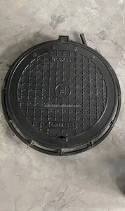 Tùy chỉnh gang Thông tư <span class=keywords><strong>manhole</strong></span> Bìa nhà máy en124d400 cống bìa cho hệ thống thoát nước & <span class=keywords><strong>manhole</strong></span> ứng dụng - Product Image 4