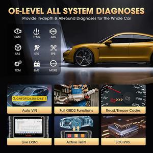 MaxiPRO MP808S-TS Autodiagnose-Scan-Tool TPMS-Reifen programmier werkzeuge ECU-Codierung Aktualisiert von MP808BT 2 Jahre Update - Product Image 2