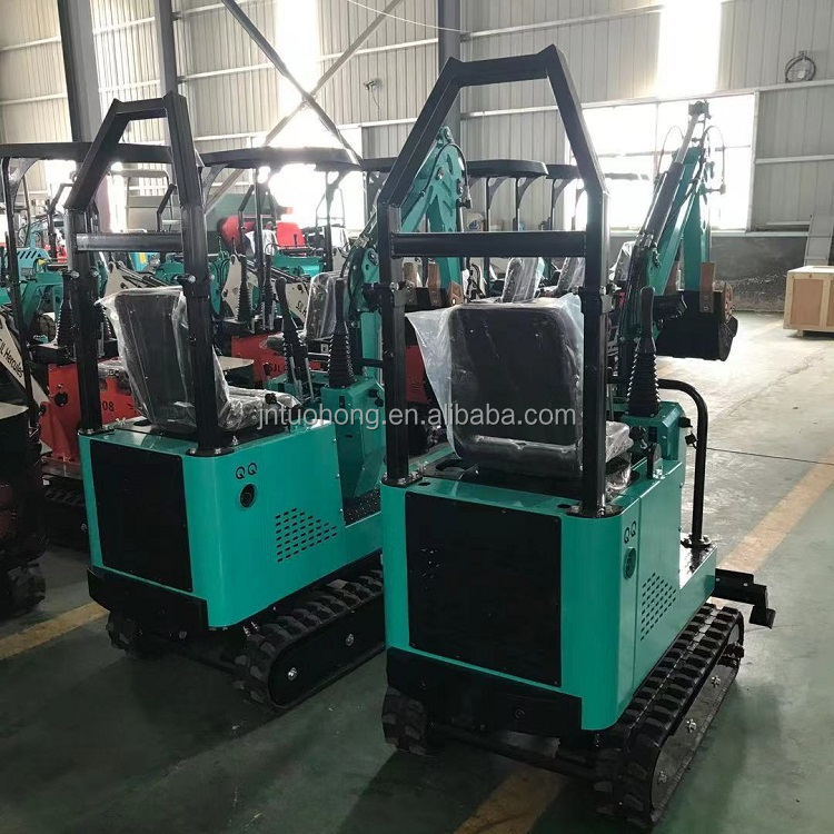 Factory cheap price 1 ton Hydraulic crawler digging micro digger mini 1t excavators