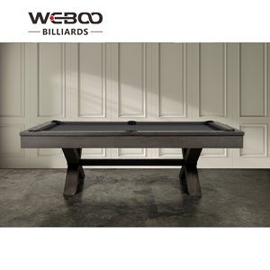 Weboo 3 IN1マルチゲームディナービリヤードテーブルビリヤード台ディナートップと収納機能付きソファベンチ - Product Image 2
