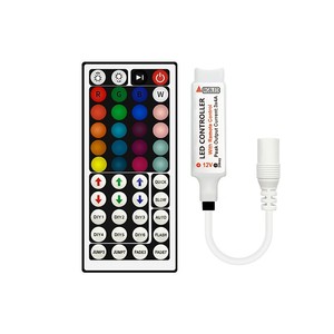 DC5V 24 ключа 44 ключа ИК пульт дистанционного управления с 1 м USB Inline ИК контроллер для 5050 2835 RGB Светодиодная лента - Product Image 4
