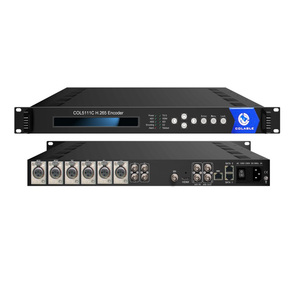 Encoder HEVC h.265 H.264 HD SDI AC3 Encoder IPTV TV via cavo digitale ASI IP HEVC H.265 Encoder COL5111C - Product Image 1