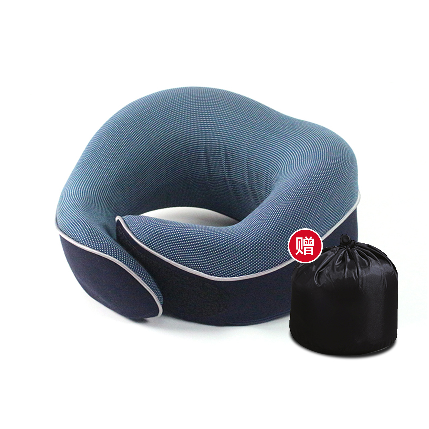 Navy blue neck pillow