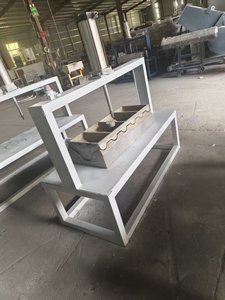 Dây chuyền sản xuất máy gạch nhựa hình thang tấm lợp 450 ~ 550 kg/giờ dây chuyền sản xuất gạch một lớp - Product Image 5