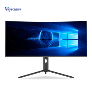 INGSCREEN <strong>Built</strong>-In Hd Dual Speakers Curved Screen Set Desktop All in One 34 Inch Gaming <strong>Computer</strong> <strong>Monitor</strong> Core All in One Pc - Product Image 1