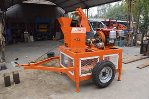 Máquina de fabricación de ladrillos entrelazados para suelo de arcilla M7, prensa de ladrillos ecológicos, máquinas de bloques de tierra comprimida, nuevo tipo y motor - Product Image 4