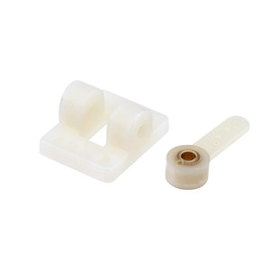 RC Model uçak için ön tekerlek direksiyon koltuk tabanı ile 4.1mm iniş takımı Rocker kolu - Product Image 1