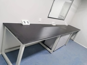 Meja Kerja Laboratorium Ukuran Khusus Stainless Steel/Baja Kayu Meja Laboratorium OEM ODM Perabot Laboratorium untuk Laboratorium Khusus - Product Image 5
