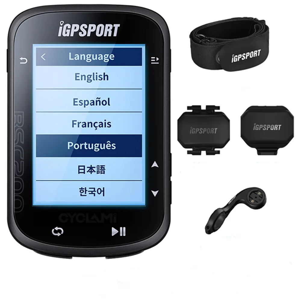 IGPSPORT BSC200 BSC 200 BSC100S GPS ordinateur de vélo portugais ANT + cyclisme étanche vélo Route Navigation sans fil odomètre