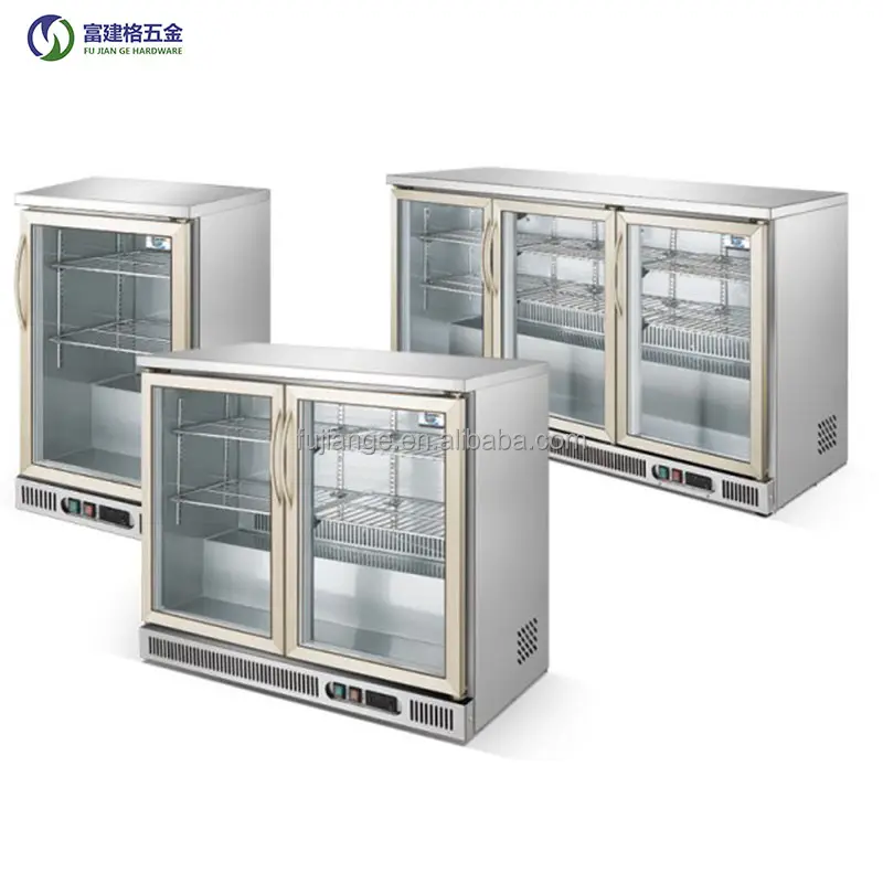 Banco da lavoro blu-ray personalizzato attrezzatura di refrigerazione commerciale frigorifero a doppia porta banco da lavoro refrigeratore sotto il frigorifero della barra