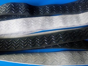 Cinta estampada de silicona con logotipo personalizado, cinta elástica de poliéster y nailon con diseño de logotipo - Product Image 4