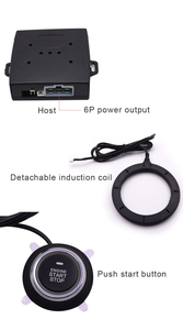 Llave Inteligente electrónica Para coche, sistema de arranque, parada, botón de motor, inmovilizador, Alarma Para coche, 2022 - Product Image 5