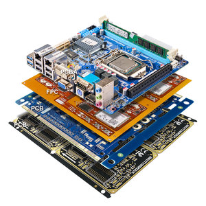 บอร์ด PCB สองด้านสำหรับเครื่องตรวจจับโลหะ PCB อิเล็กทรอนิกส์อัจฉริยะแบบครบวงจร94V0แบบครบวงจร