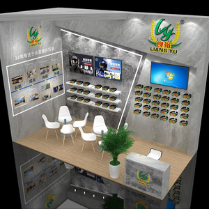 Custom Booth Design Outsourcing Service Servicios de renderizado 3D Estructura de stand construible EXPO FAIR Hotel Show - Product Image 1