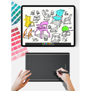 LetSketch son model WP9625 kablosuz grafik cetvel kalemi tablet pilsiz kalem ile - Product Image 1