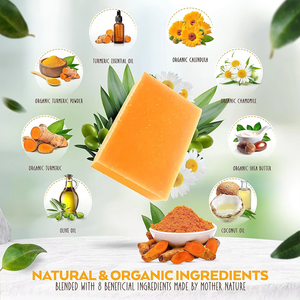 Hot Bán Nghệ Kojic Axit Xà Phòng Nhãn Hiệu Riêng Da Làm Trắng Xà Phòng Handmade Xà Phòng Hữu Cơ Tự Nhiên Nghệ Xà Phòng - Product Image 3