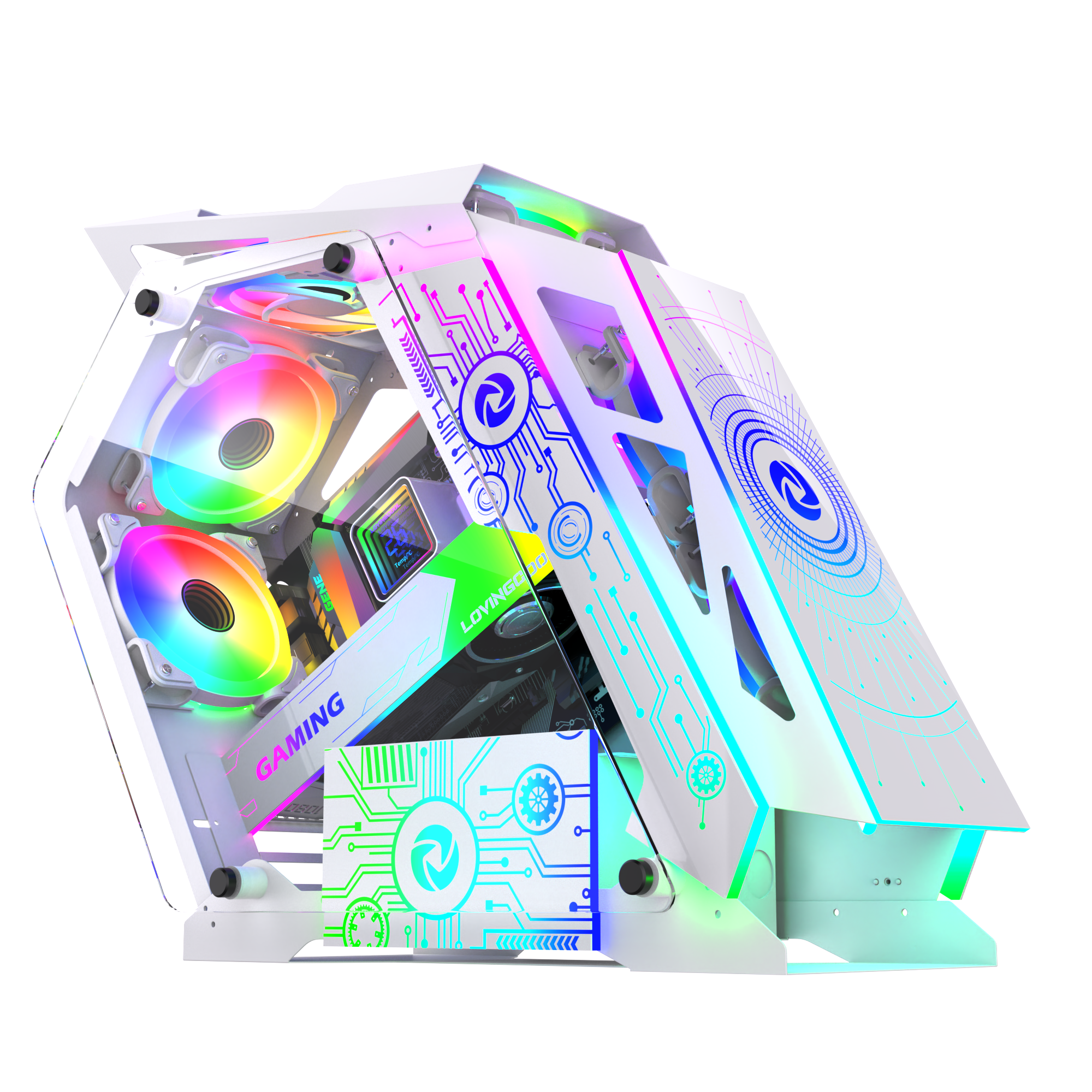 Custodia PC LC-68S-bianco