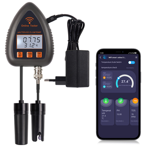 New Arrivals 5 in 1 PH/TDS/EC/S.G/TEMP Detector WIFI Online Meter Tester <strong>Mobile</strong> <strong>APP</strong> Water Quality Tester - Product Image 1