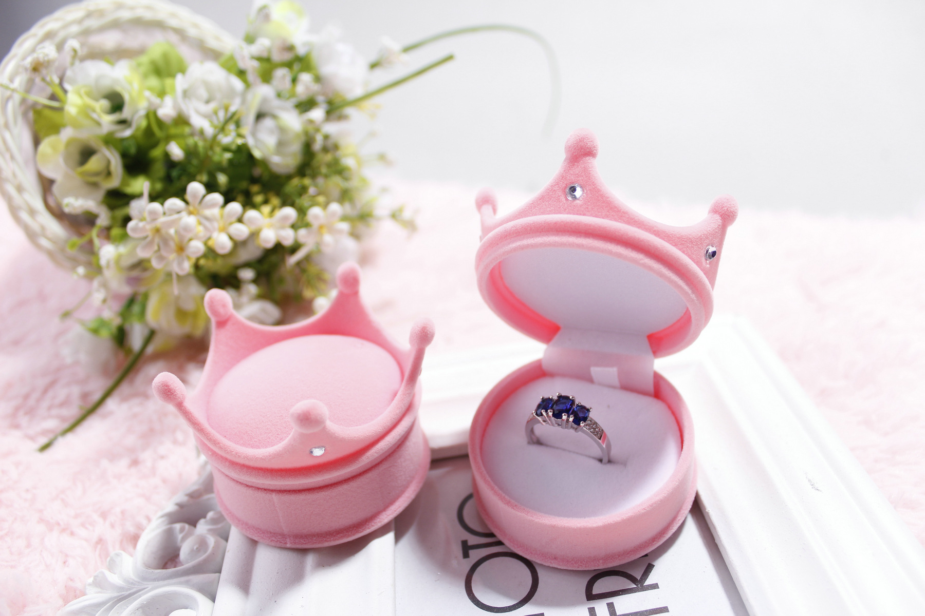 Pink 6.5*6.5*4.7cm