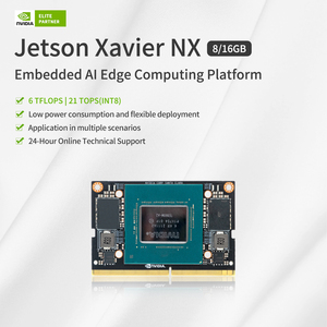 Nvidia Jetson Xavier NX 16GB modülü AI bilgi işlem modülü High-End AI yapay zeka gömülü çip