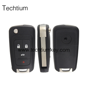 รีโมทกุญแจรีโมท Chevrolet 4ปุ่มพับได้พร้อมชิป ID46 315MHz ไร้กุญแจและกุญแจ - Product Image 2