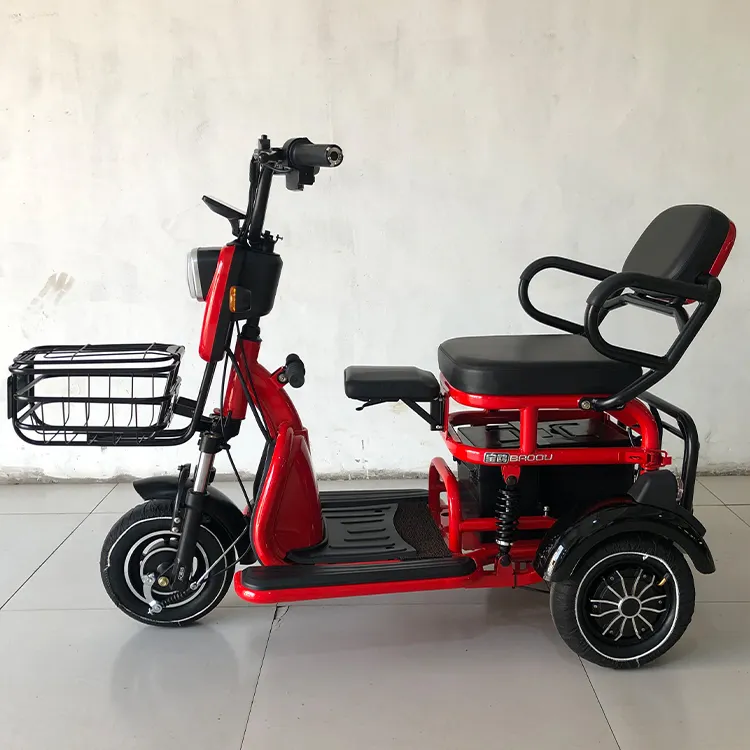 Triciclo elétrico barato para adultos trilha triciclo adulto elétrico para adultos scooter para idosos
