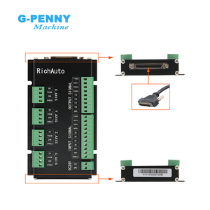 RichAuto-controlador de movimiento DSP A11 CNC, controlador original de 3 ejes, versión en inglés para máquina enrutadora CNC