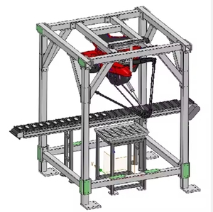 Pinza de robot articulada BORUNTE avanzada de 3kg, clasificación eficiente, manipulador de araña paralelo, sistema de visión, componentes básicos-PLC - Product Image 3