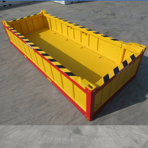 DNV2.7-1 ISO10855 Padrão OFFSHORE Meia Altura Recipiente Lado Aberto Extremidade Aberta Porta De Elevação 10FT 15FT 20FT