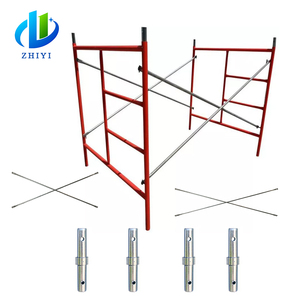 Línea de producción de andamios de acero de apuntalamiento de andamios modulares de 3m para la construcción andamios de mampostería usados a la venta - Product Image 6