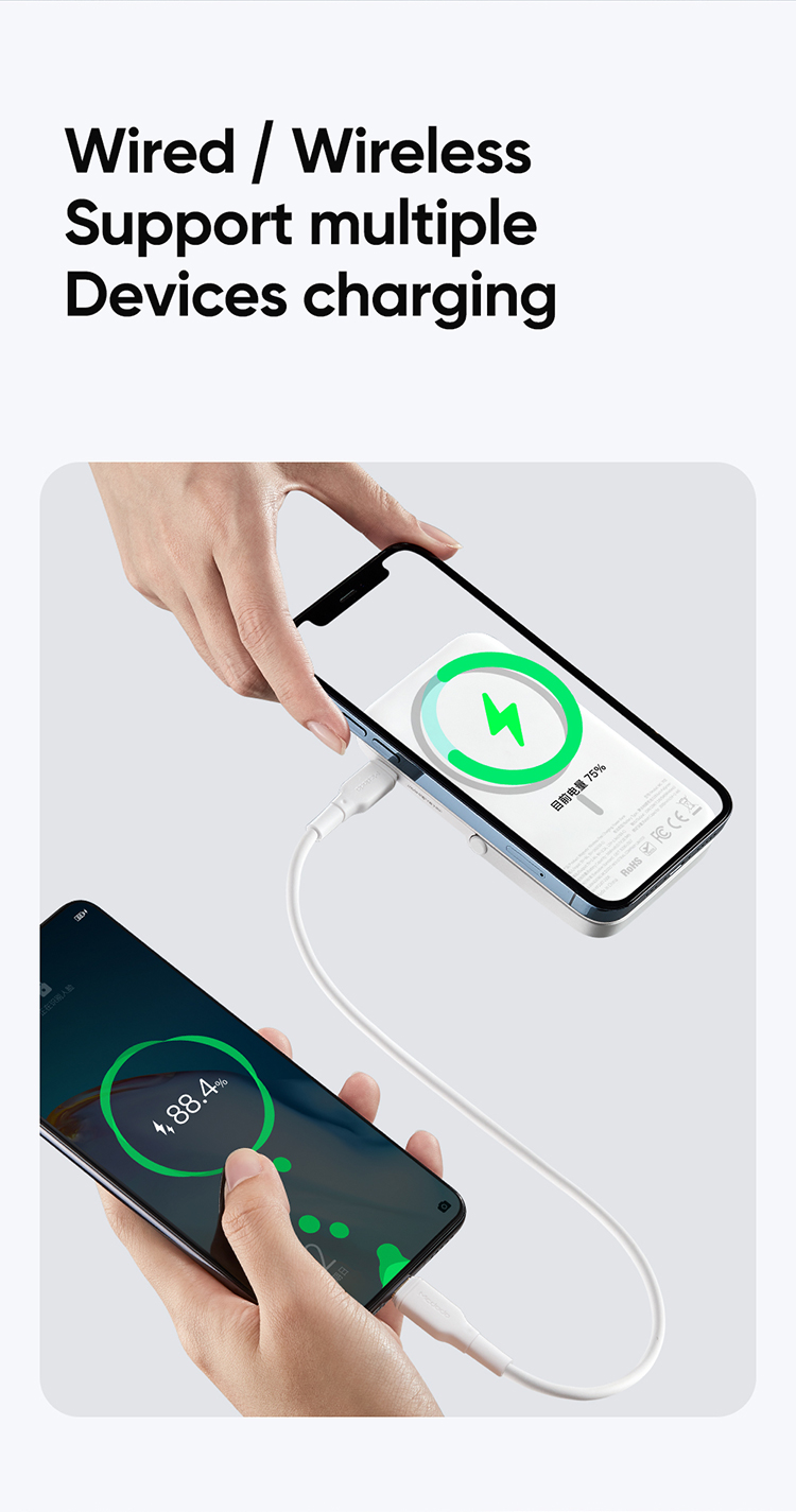 Original Mcdodo 5000mAh 20W Magnetic Wireless Power Bank with Phone Holder Original Mcdodo 5000mAh 20W Magnetic Wireless Power Bank with Phone Holder