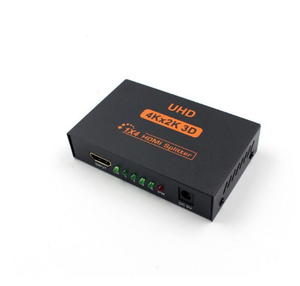 UHD 4Kx2K 3D 1x4 HDMI Splitter Converter <strong>1</strong> <strong>Input</strong> <strong>4</strong> <strong>Output</strong> HDMI <strong>1</strong>.<strong>4</strong> Spliter <strong>Switcher</strong> HDCP Dual Display for PS3 HDTV DVD