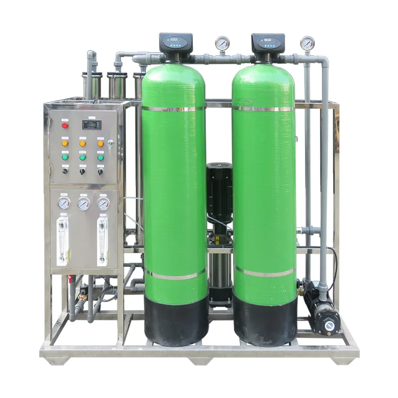 1000L/h sistema di osmosi inversa membrana apparecchiature di trattamento delle acque in acciaio inox con fibra di vetro ad alta capacità RO sistema di vendita