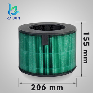 3 in1 kompozit karbon hepa filtre hava temizleyici yedek filtre dairesel uyumlu LG PuriCare Aero kulesi FS151PSFO - Product Image 4